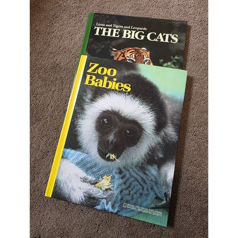 National Geographic Books For Young Explorers Hardcover Book Bundle - 2 Books